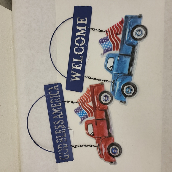 Other - Patriotic Farmhouse welcome sign